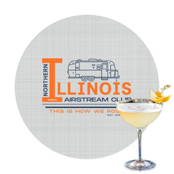 Northern Illinois Airstream Club Logo Printed Drink Topper