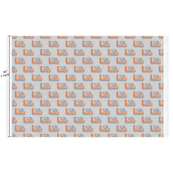 Northern Illinois Airstream Club Logo Fabric Full Yard