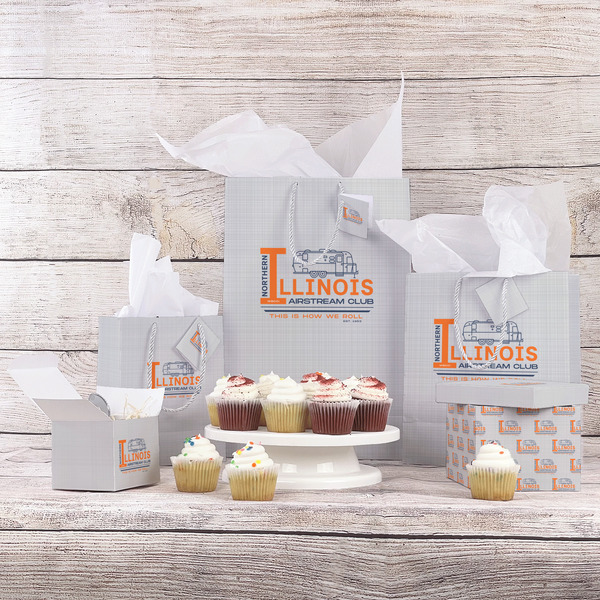 Northern Illinois Airstream Club Logo Gift Bags - In Context