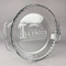 Northern Illinois Airstream Club Logo Glass Pie Dish - 9.5in Round