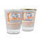 Northern Illinois Airstream Club Logo Glass Shot Glass - 1.5 oz