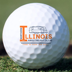 Northern Illinois Airstream Club Logo Golf Balls