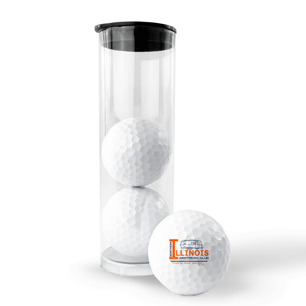 Northern Illinois Airstream Club Logo Golf Balls - Generic - Set of 3 - PACKAGING