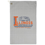 Northern Illinois Airstream Club Logo Golf Towel - Poly-Cotton Blend