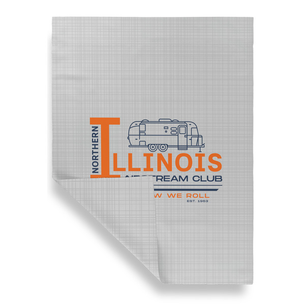 Northern Illinois Airstream Club Logo House Flags - Double Sided - FRONT FOLDED
