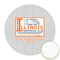 Northern Illinois Airstream Club Logo Printed Cookie Topper - Round