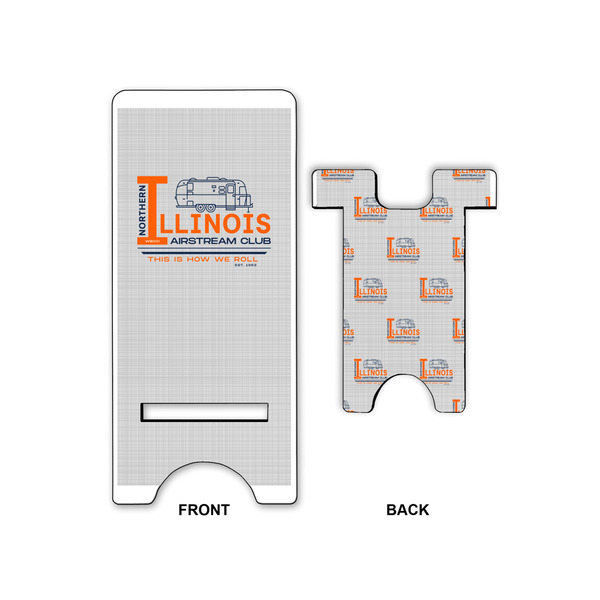 Northern Illinois Airstream Club Logo Large Phone Stand - Front & Back