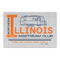 Northern Illinois Airstream Club Logo Large Rectangle Car Magnet - 18" x 12"