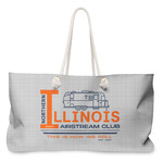 Northern Illinois Airstream Club Logo Large Tote Bag with Rope Handles