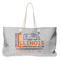 Northern Illinois Airstream Club Logo Large Tote Bag with Rope Handles