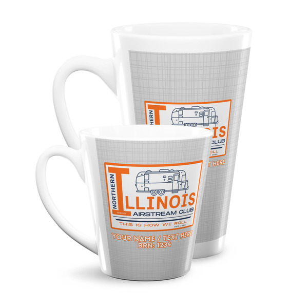 Northern Illinois Airstream Club Logo Latte Mugs Main