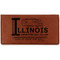 Northern Illinois Airstream Club Logo Leatherette Checkbook Holder
