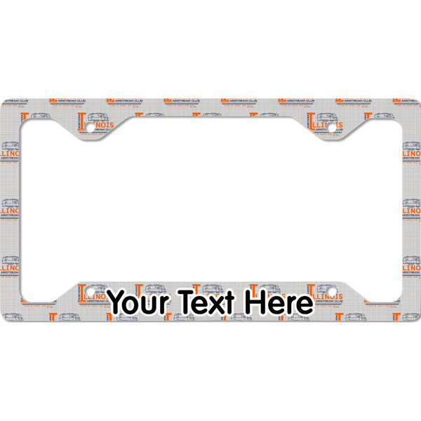 Northern Illinois Airstream Club Logo License Plate Frame - Style C