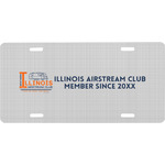 Northern Illinois Airstream Club Logo Front License Plate