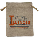 Northern Illinois Airstream Club Logo Burlap Gift Bag