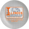 Northern Illinois Airstream Club Logo Melamine Plate