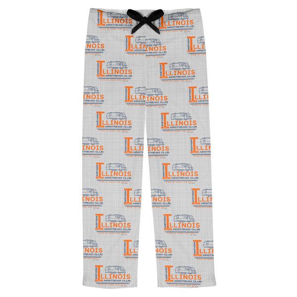 Custom Northern Illinois Airstream Club Logo Mens Pajama Pants