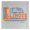 Northern Illinois Airstream Club Logo Microfiber Dish Towel