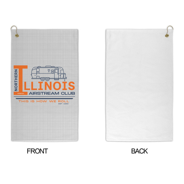Northern Illinois Airstream Club Logo Microfiber Golf Towels - APPROVAL