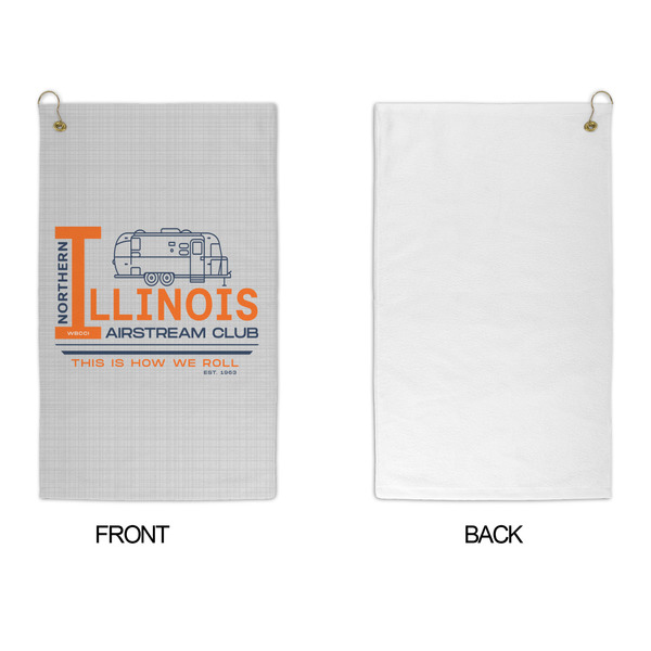 Northern Illinois Airstream Club Logo Microfiber Golf Towels - APPROVAL