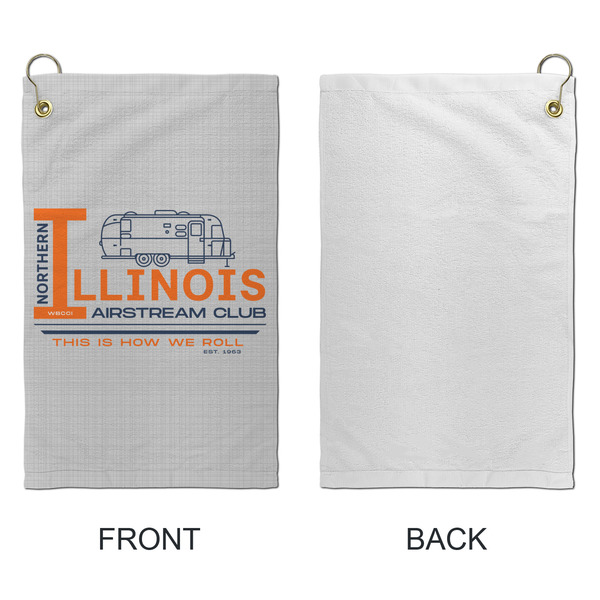 Northern Illinois Airstream Club Logo Microfiber Golf Towels - Small - Approval