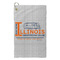 Northern Illinois Airstream Club Logo Microfiber Golf Towel - Small