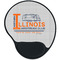 Northern Illinois Airstream Club Logo Mouse Pad with Wrist Support