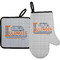 Northern Illinois Airstream Club Logo Oven Mitt & Pot Holder Set