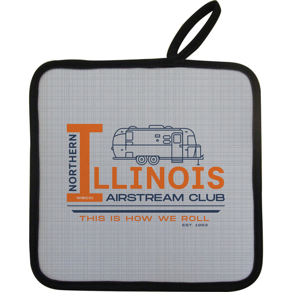 Northern Illinois Airstream Club Logo Neoprene Pot Holder