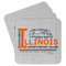 Northern Illinois Airstream Club Logo Paper Coasters