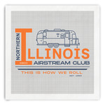 Northern Illinois Airstream Club Logo Paper Dinner Napkins