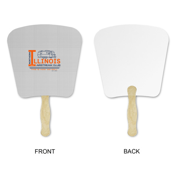 Northern Illinois Airstream Club Logo Paper Fans - Approval