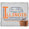 Northern Illinois Airstream Club Logo Outdoor Picnic Blanket