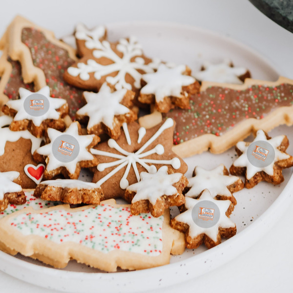 Northern Illinois Airstream Club Logo Printed Icing Circle - XSmall - On XS Cookies