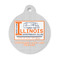 Northern Illinois Airstream Club Logo Round Pet ID Tag - Small