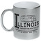 Northern Illinois Airstream Club Logo Metallic Silver Mug