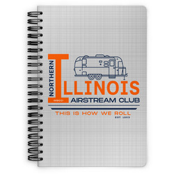 Northern Illinois Airstream Club Logo Spiral Notebook