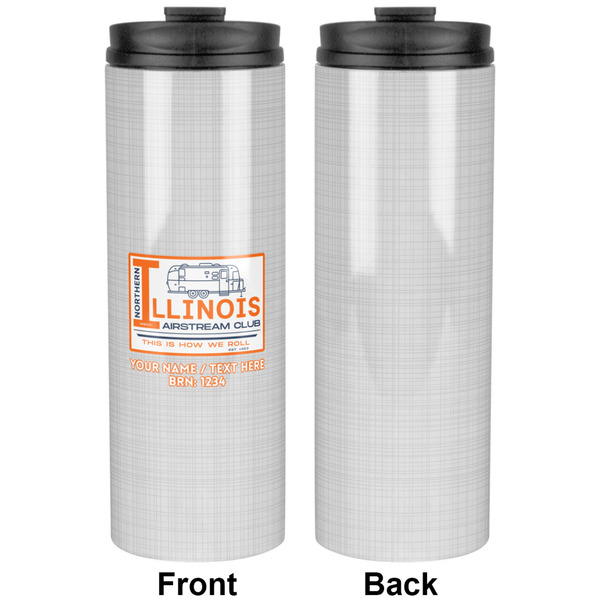 Northern Illinois Airstream Club Logo Stainless Steel Tumbler - Apvl