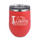 Northern Illinois Airstream Club Logo Stemless Stainless Steel Wine Tumbler - Coral - Single-Sided