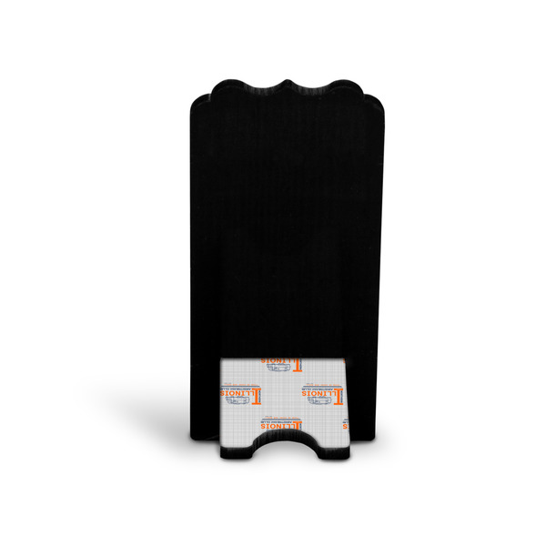 Northern Illinois Airstream Club Logo Stylized Phone Stand - Back