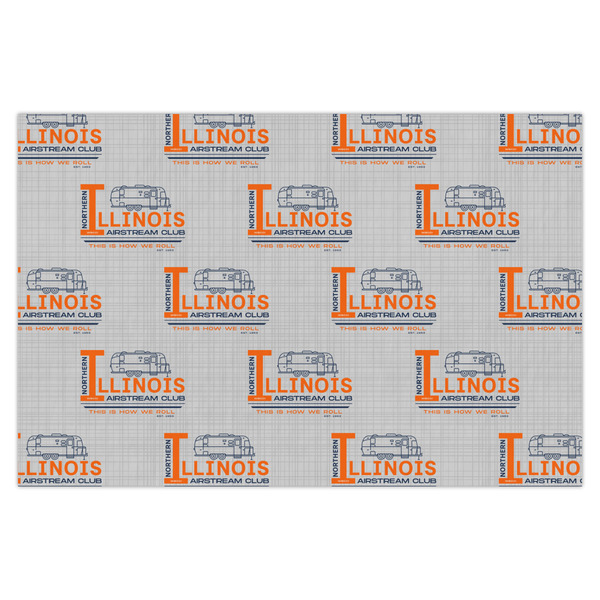 Custom Northern Illinois Airstream Club Logo Tissue Paper Sheets - X-Large - Heavyweight