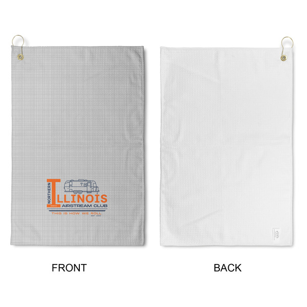 Northern Illinois Airstream Club Logo Waffle Weave Golf Towel - Approval