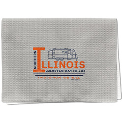 Northern Illinois Airstream Club Logo Kitchen Towel - Waffle Weave