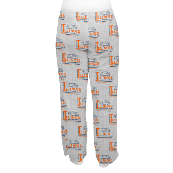 Northern Illinois Airstream Club Logo Women's Pj on model - Back