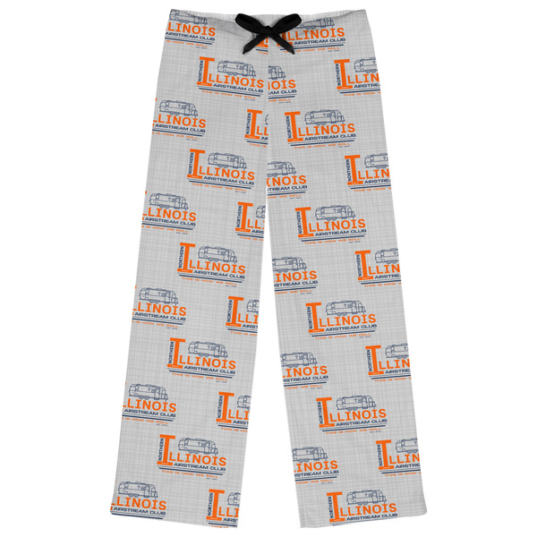 Custom Northern Illinois Airstream Club Logo Womens Pajama Pants