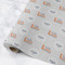 Northern Illinois Airstream Club Logo Wrapping Paper Roll - Medium - Matte