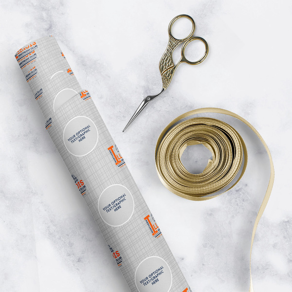 Northern Illinois Airstream Club Logo Wrapping Paper Rolls - Lifestyle 1
