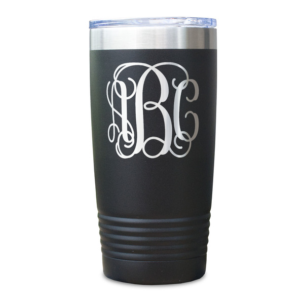Interlocking Monogram Black Polar Camel Tumbler - 20oz - Single Sided - Approval