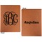 Interlocking Monogram Cognac Leatherette Portfolios with Notepad - Large - Double Sided - Apvl