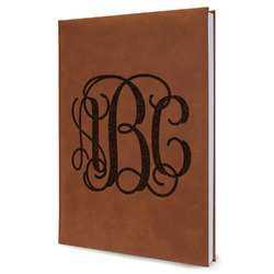Interlocking Monogram Leather Sketchbook - Large - Single Sided (Personalized)